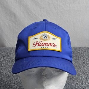 Coors Banquet Beer Cap Yellow Navy Rope Hat Snapback‎ Brewery Heritage Throwback